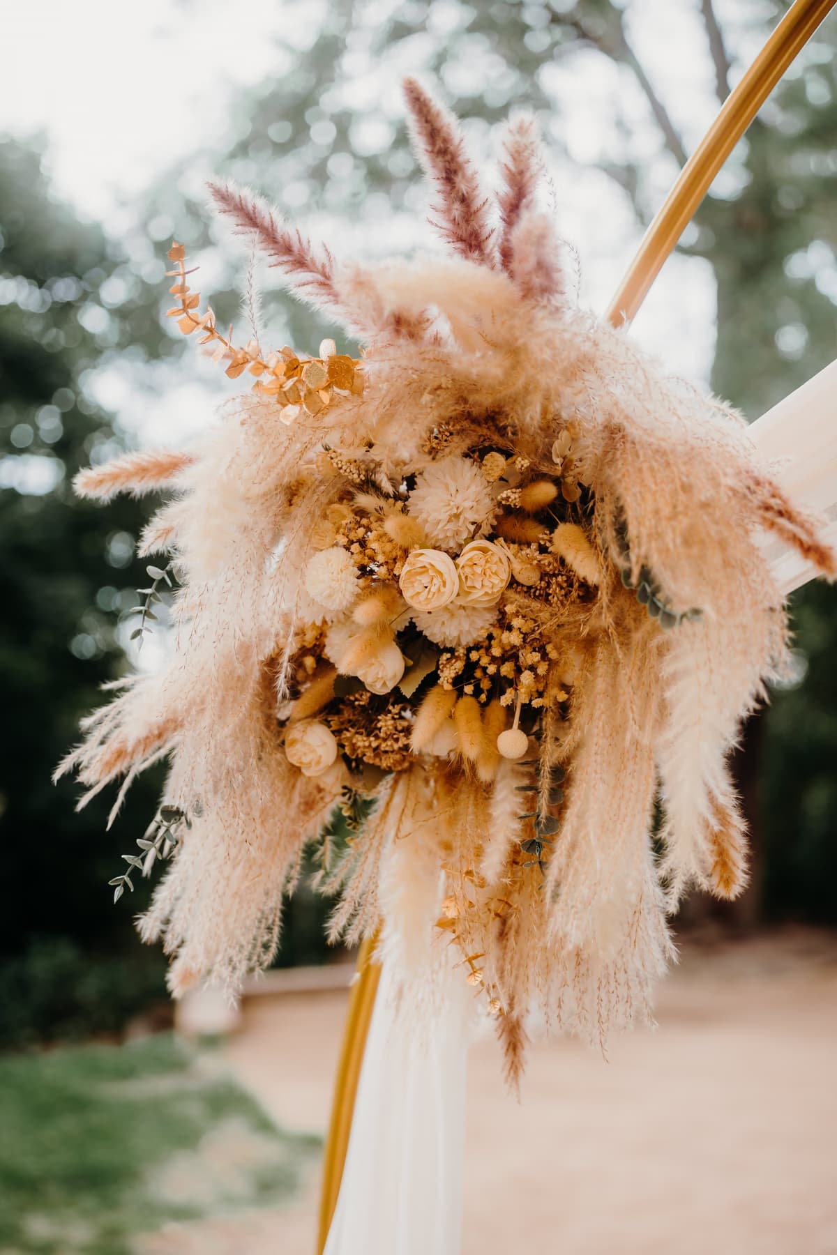 Boho Hochzeit Gäste Garten Villa Renting Eisenberg Pfalz