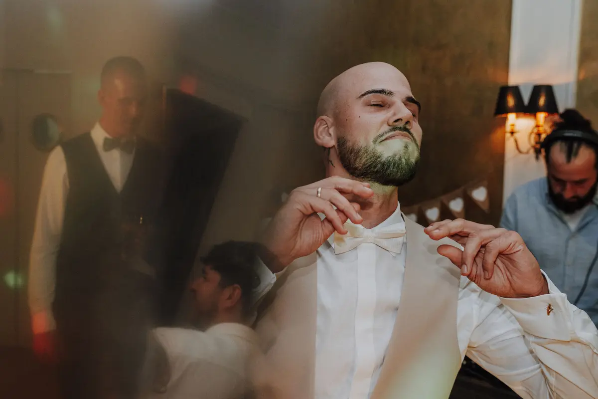 Hochzeitsparty bis vier Uhr in der Villa Renting Eisenberg Pfalz