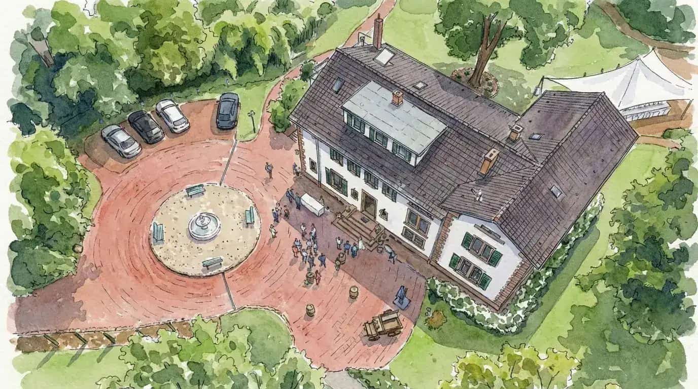 Villa Renting Hochzeitslocation Eisenberg Pfalz — historische Villa von 1880 im 14.000 m² Park