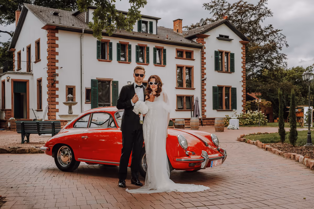 Echte Hochzeit in der Villa Renting — Tina und Nils