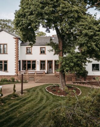 Villa-Renting-Pfalz-Gartenansicht