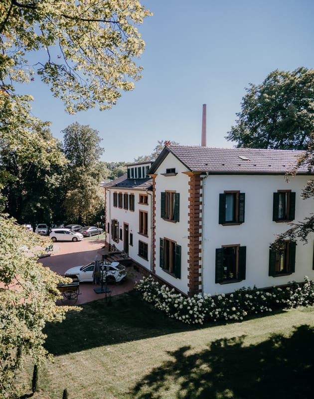 Villa von oben